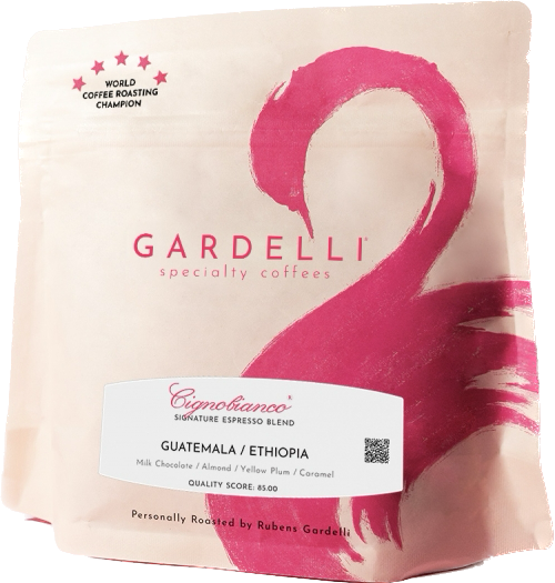 Gardelli  "CIGNOBIANCO®" Blend für Espresso 250 gr der Bestseller