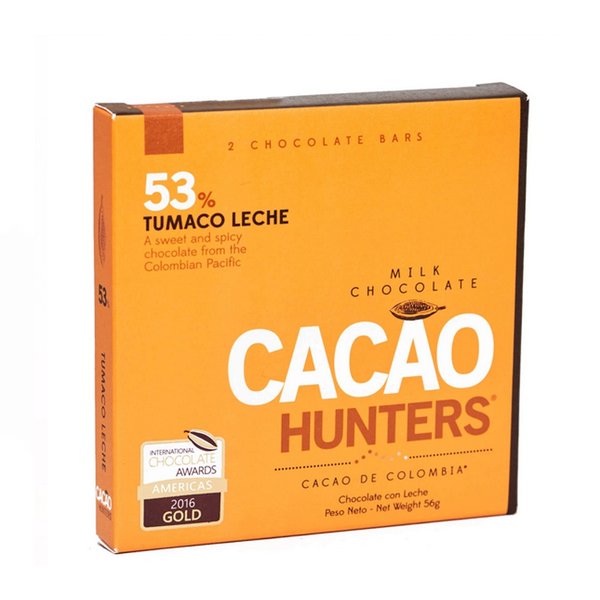 Cacao Hunters "Tumaco Leche" 53% 56 Gramm