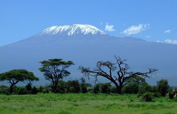 Bild eines Vulkans in Kenia